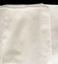 Vintage Handmade Embroidered Round Tablecloth 66" w/ 8 Napkins Floral Lace image 11