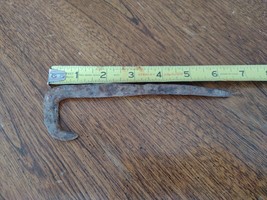 1800&#39;s Antique Hand Forged Barn Door Large Striker Latch Nail in Type - £7.58 GBP
