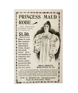 Burns Royal Princess Maud Robe 1897 Advertisement Victorian Fashion ADBN1A8 - €17,18 EUR