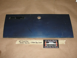 OEM 64 Cadillac Sedan Deville DASH GLOVE BOX COMPARTMENT DOOR ~ DARK BLUE - £31.06 GBP