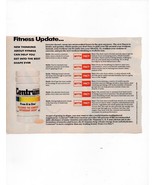 Centrum vitamins half page Vintage Print Ad March 1993 Glamour Magazine - €2,13 EUR