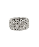 Roberto Coin Granada Large Diamond Cutout Ring, White Gold - €2.131,10 EUR