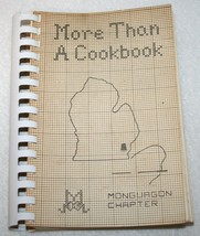 Vintage EMBROIDERER&#39;S GUILD OF AMERICA 1982 Cookbook Monguagon Michigan ... - £13.28 GBP