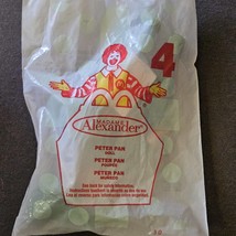 2002 McDonalds Madame Alexander Peter Pan Doll 4 New in Package  - £7.89 GBP