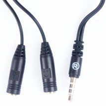RadioShack 3.5mm Male to 2 Female Connectors Cable 1503292 - $183.31 MXN