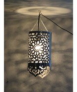 Silver light pendant- Silver pendant light chandelier lamp- Silver chand... - $2,578.69 MXN