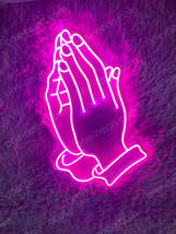 Praying Hands | LED Neon Sign - £149.06 GBP+