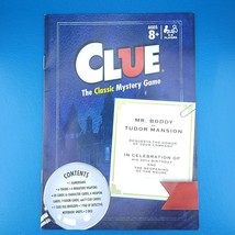 Clue The Classic Mystery Game Rules Instructions Replacement Piece A5826 - $3.95