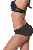 Fullness Air Flo Padded Butt Shaper Booster Panty Black #8081 - £11.70 GBP