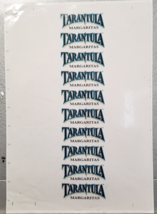 Tarantula Margaritas Preproduction Advertising Art 2005 Black Blue Logo - $18.95