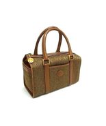 Gucci 000 58 0181 Vintage Canvas and Leather Handbag Tote Women&#39;s Brown - $6,107.48 MXN