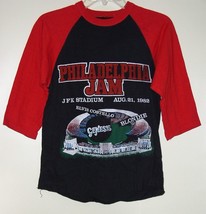 Genesis Philadelphia Jam Concert Raglan Jersey Shirt 1982 Blondie Single Stitch - £393.30 GBP