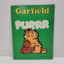 Vintage 1978 Garfield PURRR Pooky Bear Jim Davis Mead Green Portfolio Fo... - $14.75