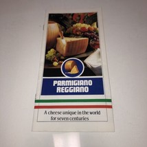 Parmigiano Reggiano “A Cheese Unique In The World” 1990s Promotional Bro... - $438.67 MXN