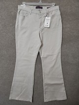 Gloria Vanderbilt Amanda Bootcut Jeans Womens 16 Short Stonewood Slimmin... - $26.60
