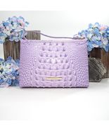 Brahmin Gentle Lavender Purple Leather Lorelei Shoulder Bag NWT - $172.76