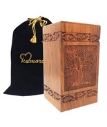 Soulful Tree Wooden Urn for Ashes Designed in Solid Rosewood - $64.00