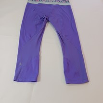 Lululemon Women's Purple Back Zippered Pocket Leggings Measured Size (30×23) image 14
