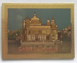 Sikh Singh Kaur Khalsa Golden Temple Fridge Magnet Indian Souvenir Collectible N - $9.40