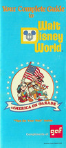 Your Complete Guide to Walt Disney World (1975) - America on Parade - Vintage - £21.22 GBP