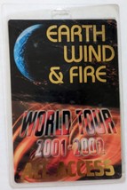 EARTH WIND &amp; FIRE World Tour 2001-2002 All Access - Working All Access Pass - $29.95