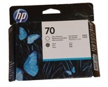 GENUINE HP 70 Gloss Enhancer/Gray PRINTHEAD DESIGNJET Z3100 Z3200 C9410A... - £36.05 GBP