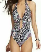 NWT $88 Bar III Kaleidoscope 1PC One Piece Bikini Swimsuit Size XS Multi... - £25.96 GBP