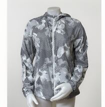 Nike Jacket Womens M Black Running Vented Hooded Essential Flash Reflective - $35.50
