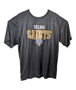 Selma Saints High School Shirt Size XL Gray #8 BSN Tee Alabama Football ... - $31.72