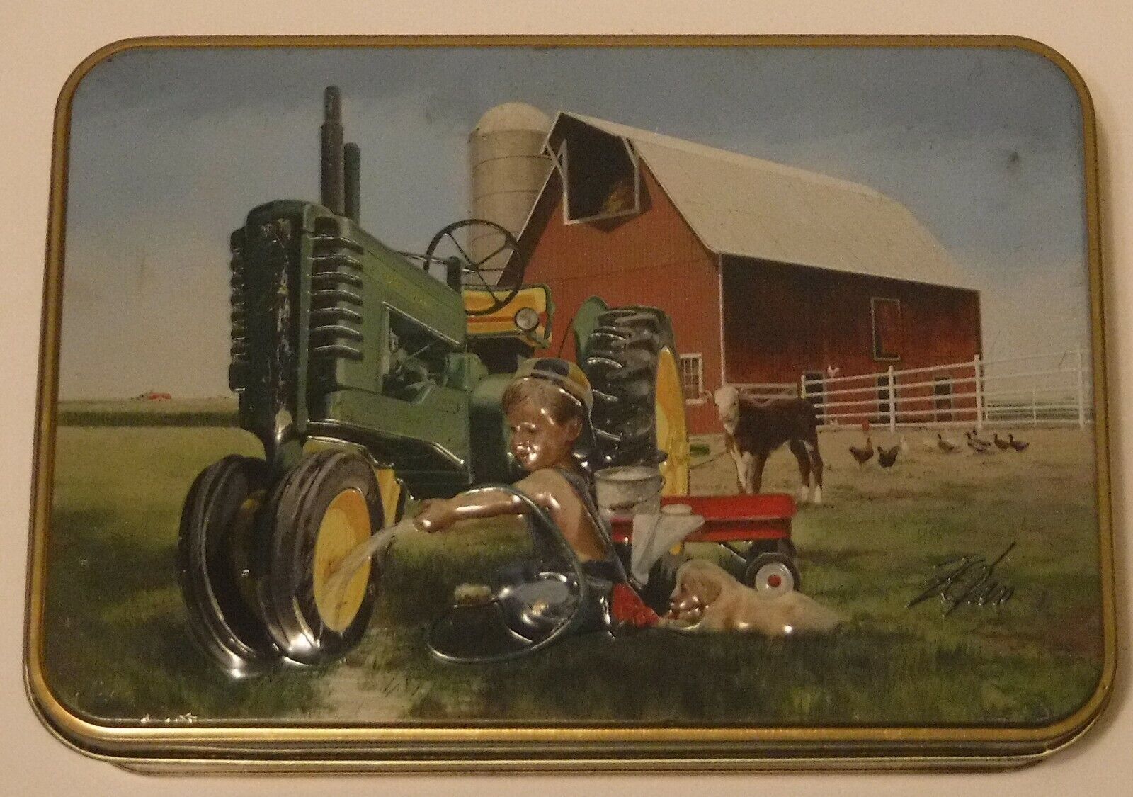 John Deere Smith &amp; Wesson Limited Edition Tin Canister - $7.69