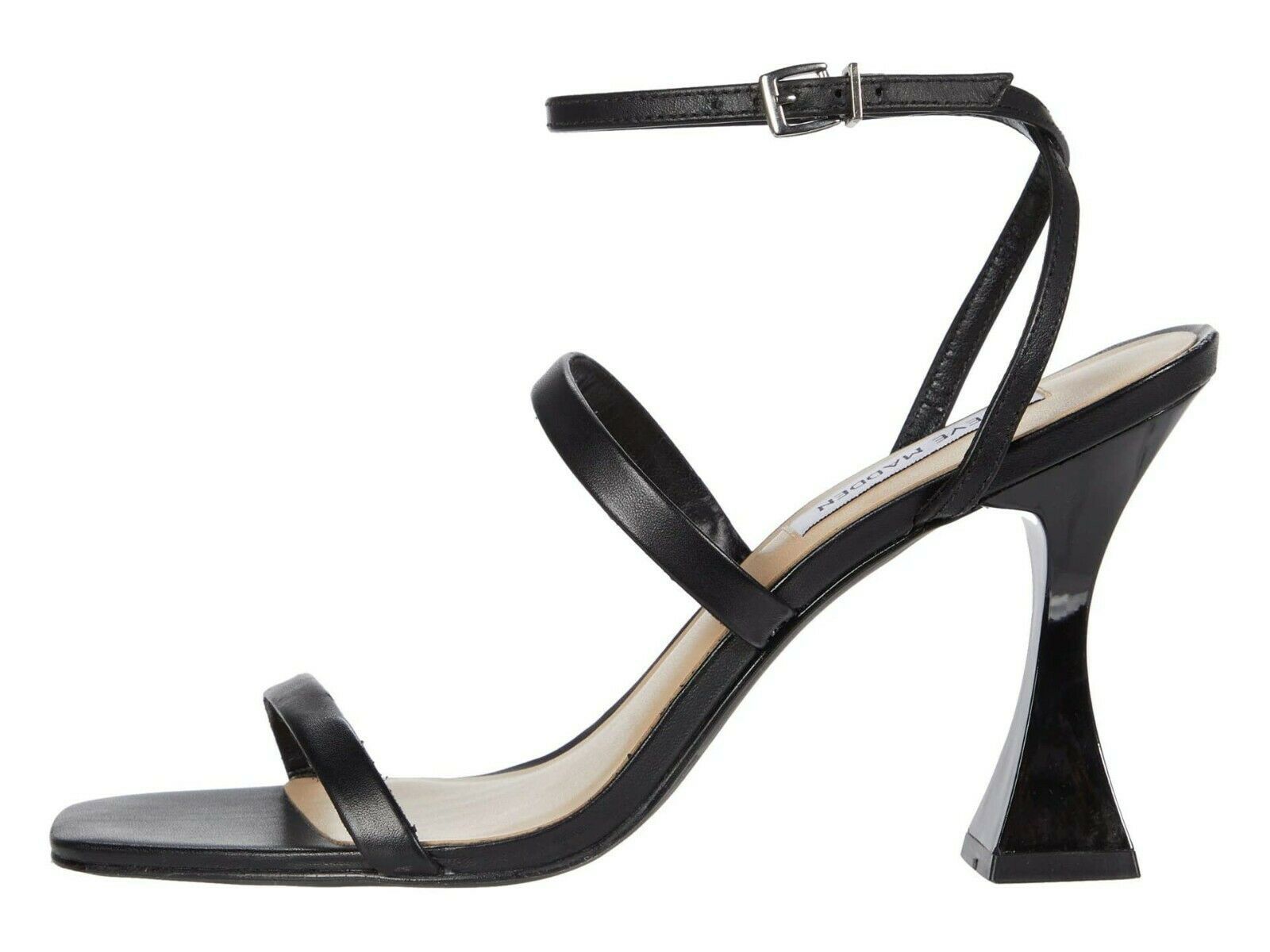 Steve Madden Scorpius Strappy Leather Dress Sandals, Multip Sizes Black SCORPIUS Item image 4