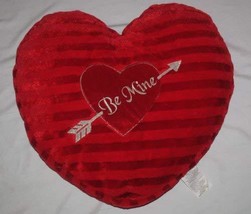 24&quot; Wide &quot;Be Mine&quot; Valentine Red Plush Heart - $19.31