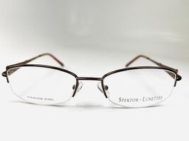 New SPEKTOR SK-216 Brown Eyeglasses 53/18/135 - $24.70