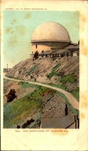 Lick Observatory Undivided Back Postcard Mt Hamilton California cir.1906 bk50 - £3.11 GBP