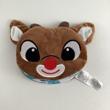 Rudolph Red Nosed Reindeer Plush Cloth Baby Book Crinkle Page Christmas Holiday - $14.80