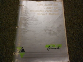 1987 Arctic Cat Kitty cat Illustrated Service Parts Catalog Manual FACTO... - £19.54 GBP