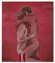 Paintings Pictures Male Nudes Large Vintage Board Art Ashton Anthony Signed - £123.68 GBP