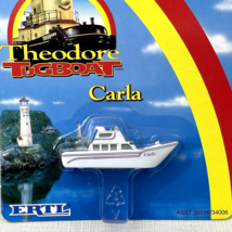 Ertl Theodore Tugboat Carla Cabin Cruiser Boat Diecast Toy 1998 Cochran Ent New - $12.60