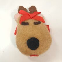Hallmark RHONDA REINDEER POUCH small plush coin holder Rodney 1986 Vintage - €19,71 EUR