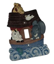 Noah&#39;s Ark Single Light Switch Plate Cover Child Nursery Baby Boy Girl Room - $130.29 MXN