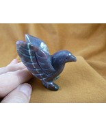 Y-BIR-HU-735) Purple fancy jasper Hummingbird gemstone hummingbirds humm... - €19,92 EUR