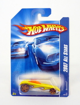 Hot Wheels Shredded #149/180 All Stars Yellow Die-Cast Car 2007 - £3.77 GBP