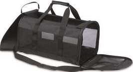 Petmate Soft Sided Kennel Cab Pet Carrier in Black - Airline Approved &amp; ... - £46.68 GBP+