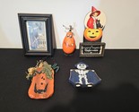 Halloween Vintage Decor Items - Lot of 5 - $19.34