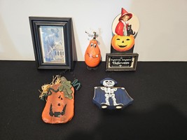 Halloween Vintage Decor Items - Lot of 5 - $19.34