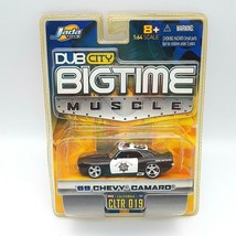 Jada Dub City Bigtime Muscle 69 Chevy Camaro 1:64 Highway Patrol Police Car NIP - £17.57 GBP