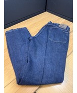 Wrangler Dark Wash Denim Jeans Men&#39;s Size 34X32 KG JD - $27.47 CAD