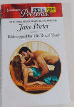 kidnapped for his royal duty by jane porter 2018 novel fiction paperback good - £4.70 GBP