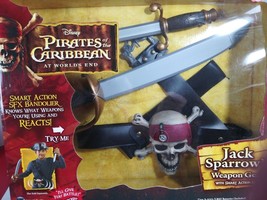 Disney Pirates Of The Caribbean Jack Sparrow&#39;s Weapon Gear Costume Cospl... - £33.51 GBP