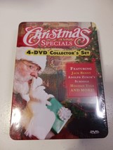 Christmas Specials 4 DVD Collector&#39;s Set In Tin Brand New Factory Sealed - £11.86 GBP